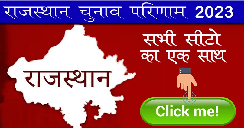 Rajasthan Election Result 2023