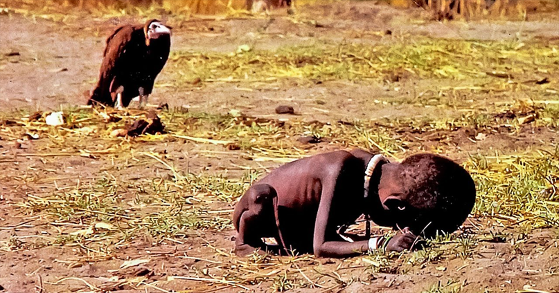गिद्ध और छोटी लड़की की सची कहानी | The Vulture and the Little Girl